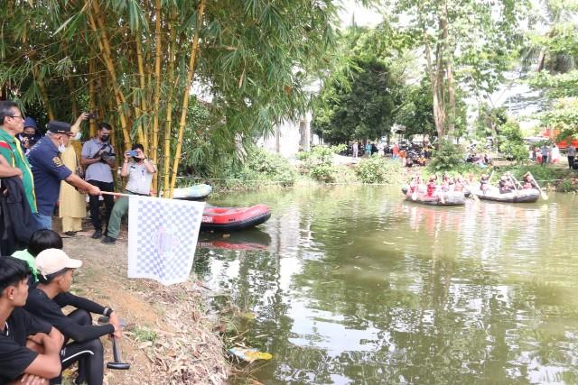 Kepala Pelaksana BPBD Kota Medan Resmi Membuka Medan Rafting Championship 2022