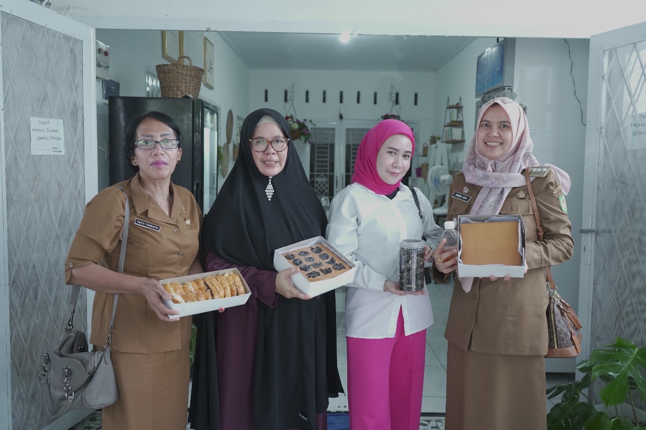 Olly Cookies UMKM Binaan Kecamatan Medan Amplas yang Produknya Dikirim Sampai ke pulau Jawa