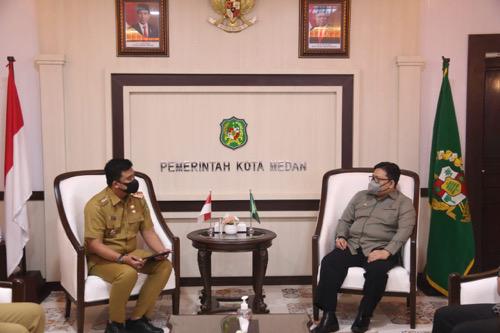 Wali Kota Medan Dukung Survei Kepatuhan Yang Dilakukan Ombudsman RI