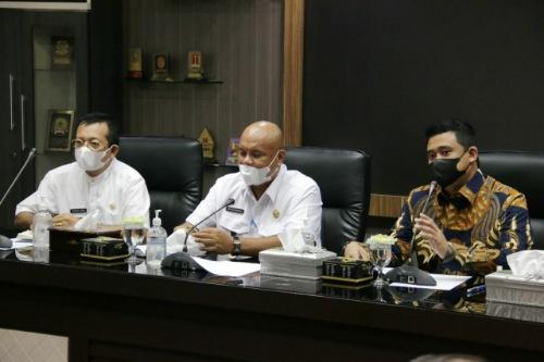 Wali Kota Medan Terima Kunjungan Bupati Nias Utara Beserta Rombongan