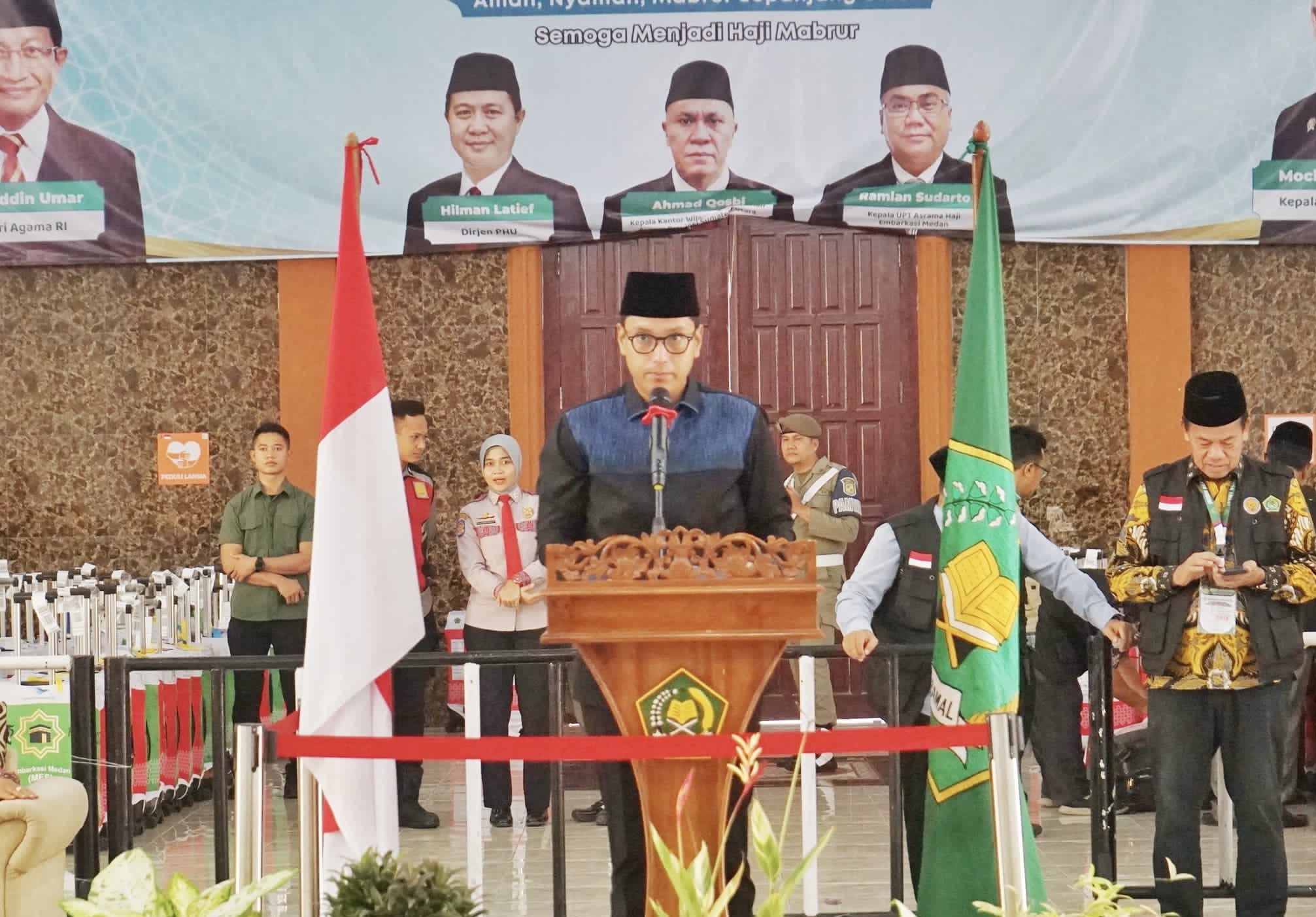 Wali Kota Medan Sambut Kepulangan Jemaah Haji Kloter 9 Asal Kota Medan