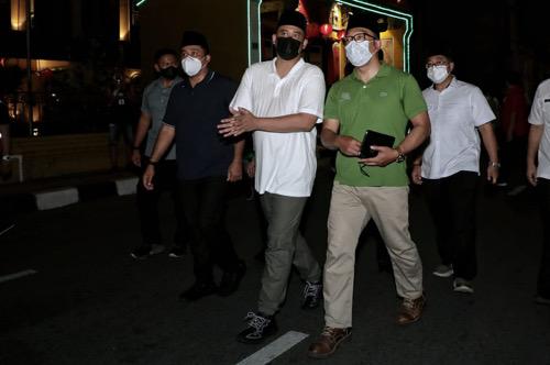 Wali Kota Medan Kenalkan Kawasan Kesawan City Walk dengan Gubernur Jawa Barat