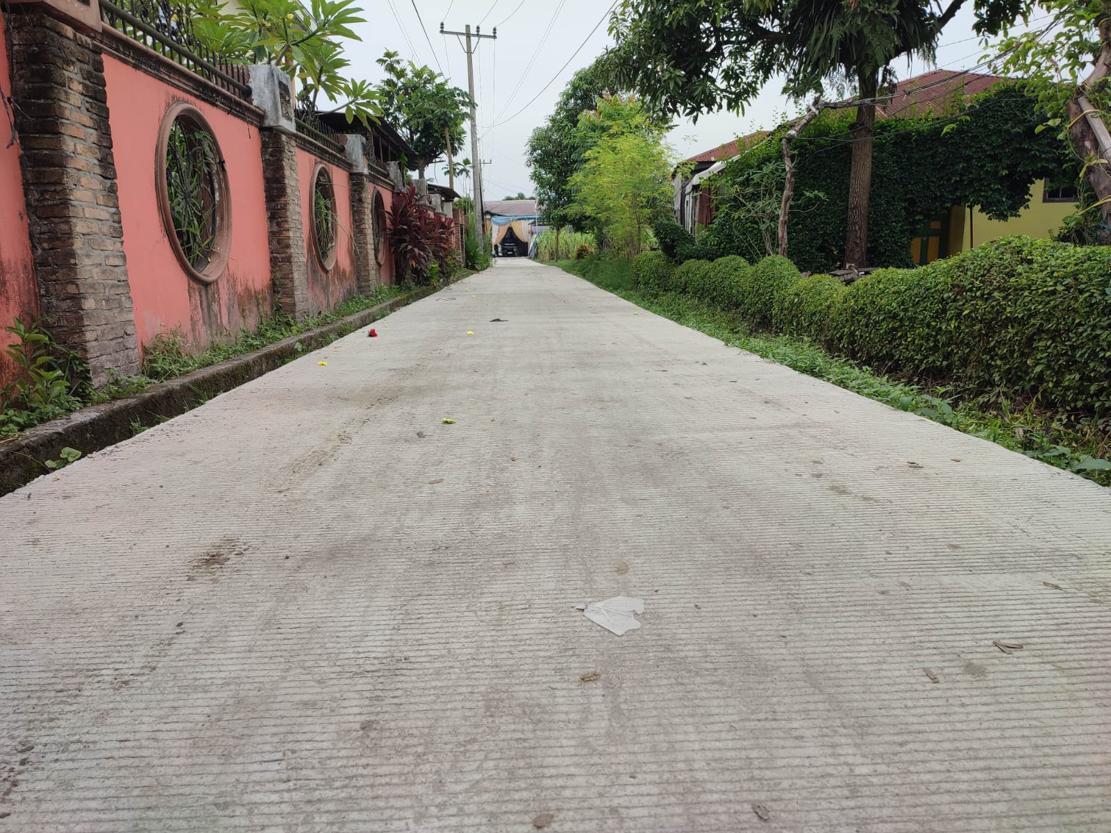 Berikan Kenyamanan Bagi Masyarakat, Jalan Marelan I Gang Bersama di Beton Dinas SDABMBK