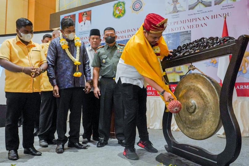 Bobby Nasution Apresiasi Digelarnya Diklat Manajemen Organisasi & Kaderisasi Kepemimpinan Hindu