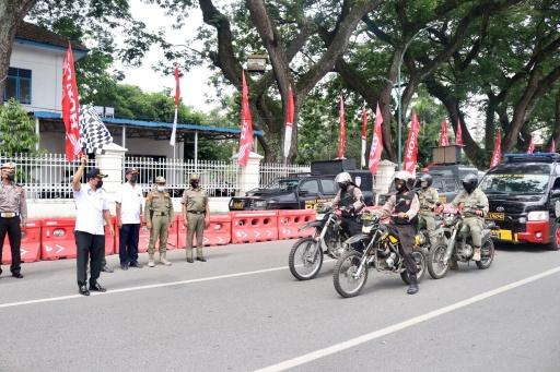 Pemko Medan Dukung Polrestabes Gelar Penyemprotan Disinfektan Skala Besar