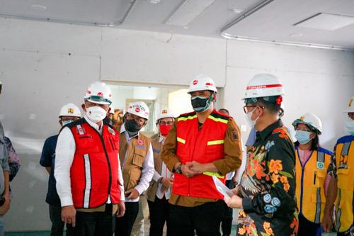 Wali Kota Medan Tinjau Ruangan Isoman RSUD dr Pirngadi dan Isoter eks Hotel Soechi Medan