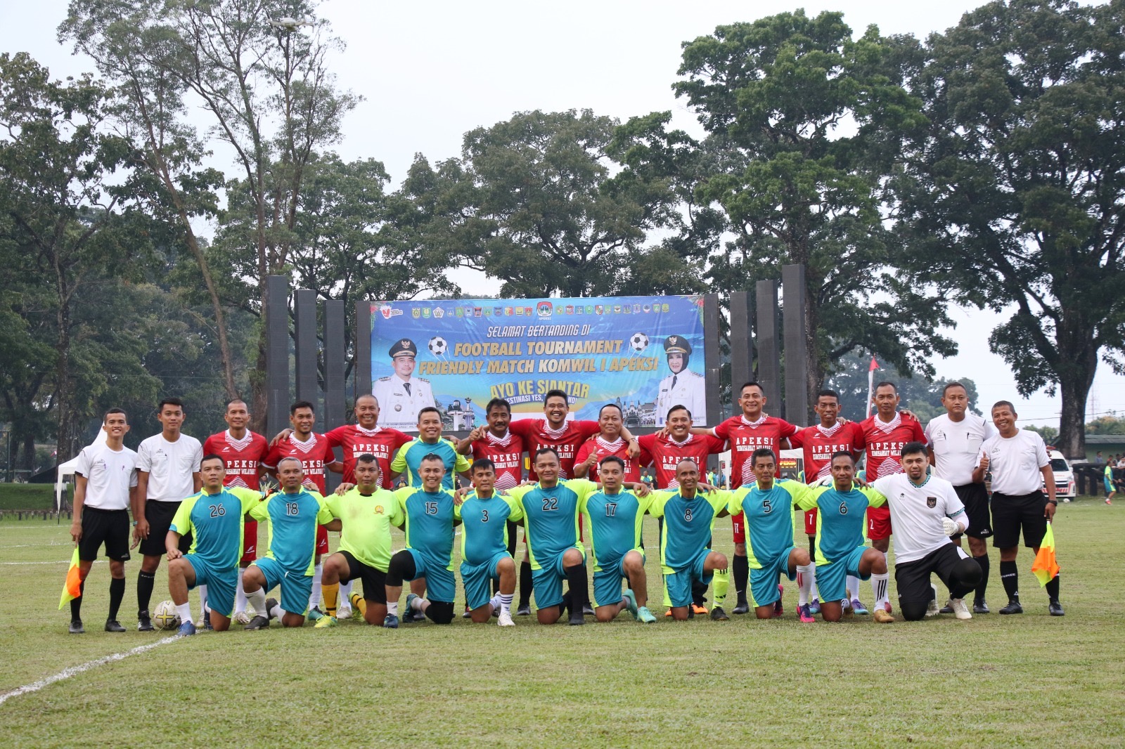 Tim APEKSI Tekuk Tim TNI AD Dengan Skor (4-1)