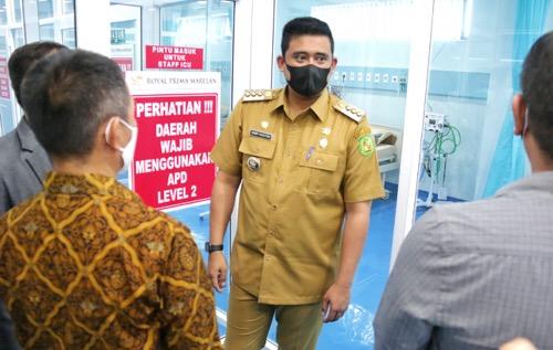 Wali Kota Medan Apresiasi Penambahan Ruang Isolasi dan ICU Khusus Covid-19