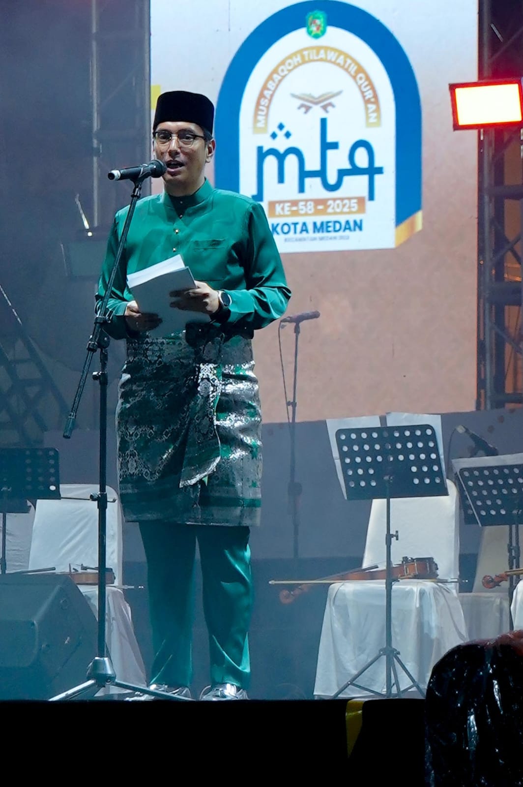 Buka MTQ ke-58 Kota Medan, Rico Waas: Hasilnya Harus Bisa Menginspirasi, Berkelanjutan Panjang ke Depan