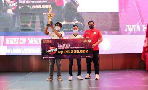 Wali Kota Medan Resmi Menutup Turnamen Mobile Legend Cup, Team Satu Esport Juara