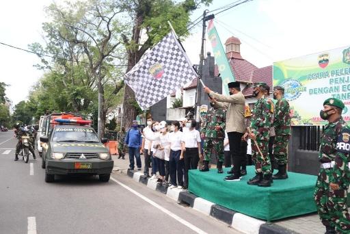 Wali Kota Medan Lepas Kegiatan Penyemprotan Penjernih Udara