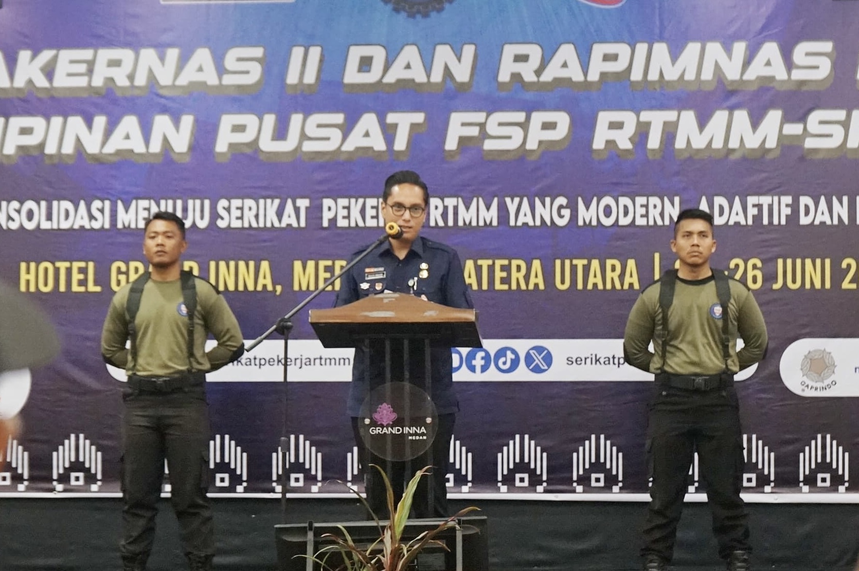 Apresiasi Berlangsungnya Rakernas II dan Rapimnas IV FSP RTMM-SPSI, Rico Waas: Terbukti dalam Memperjuangkan Hak-Hak Pekerja
