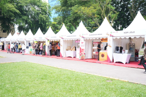 Hut Dekranas ke-43 Bawa Keuntungan Bagi Pelaku UMKM di Kota Medan