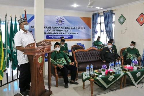 Hadiri Musypimda Muhammadiyah, Wali Kota Medan Berharap Muhammadiyah Memberikan Kontribusi Besar Untuk Kota Medan