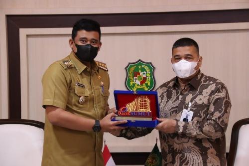 Bobby Nasution Berharap Bank Sumut Dukung Program Digitalisasi Pemko Medan