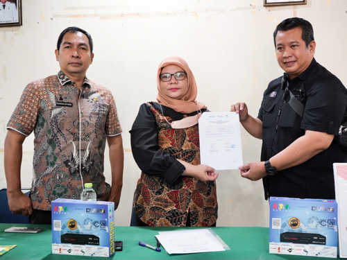 Kecamatan Medan Labuhan Dapat Bantuan 3.911 Set Top Box