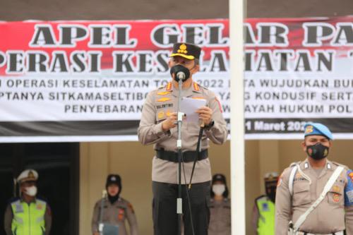 Pemko Medan Ikuti Apel Gelar Pasukan Ops Keselamatan Toba 2022