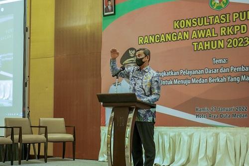 Pemko Medan Gelar Konsultasi Publik Rancangan Awal Penyusunan RKPD