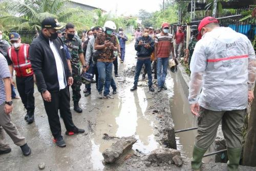 Normalisasi Parit Di Cinta Damai Harus Cepat Dilakukan, Kasihan Warga Alami Banjir Terus