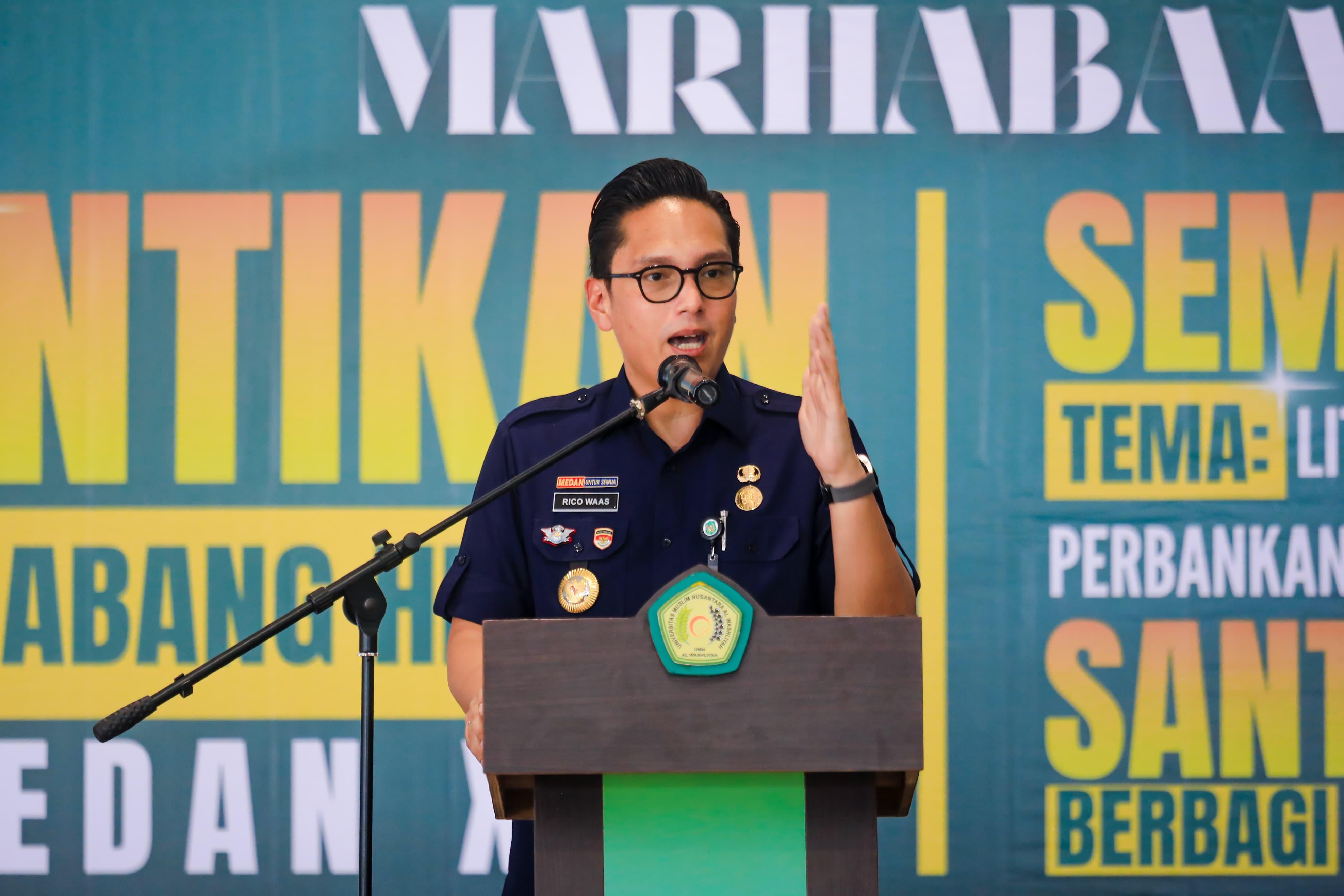 Rico Waas Berharap PC HIMMAH Kota Medan Berkontribusi Lebih Banyak untuk Masyarakat Guna Ciptakan Medan Bertuah