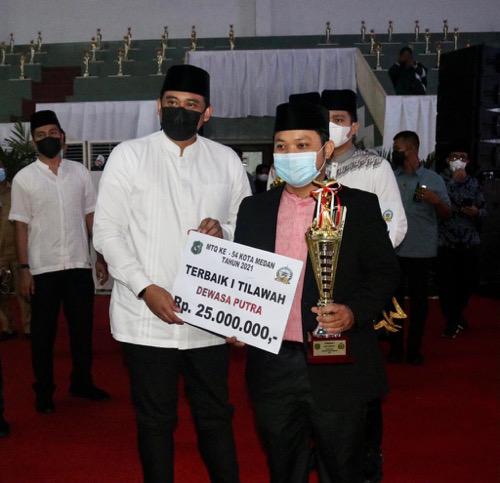 Wali Kota Tutup MTQN ke-54, Medan Barat Raih Juara Umum