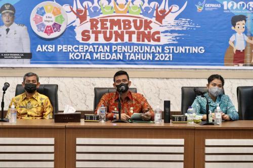 Bobby Nasution Berharap Rembuk Stunting Tidak Sekadar Rutinitas yang Sepele