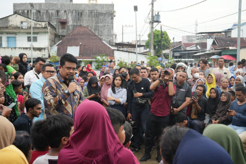 Antusias Masyarakat Mengikuti Kegiatan Sapa Lingkungan Bersama Wali Kota Medan