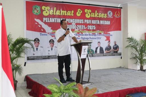 Pemko Medan Komit Dukung Kemajuan Olahraga