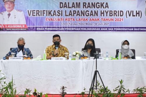 Wali Kota Medan Berharap Medan Dapat Menjadi Kota Layak Anak tahun 2021