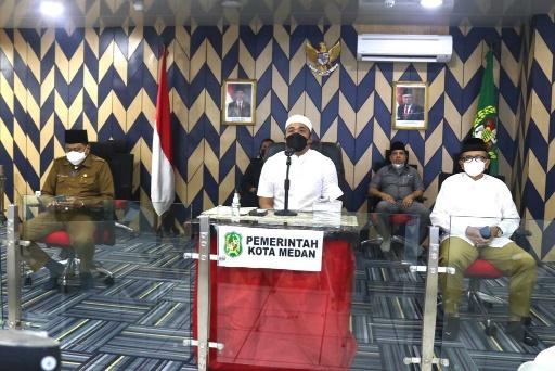 Pemko Medan Gelar Safari Ramadhan Secara Virtual