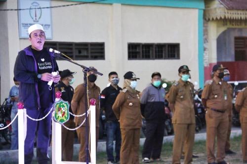 Wakil Wali Kota Medan Pimpin Apel Gabungan Dalam Rangka Pemantauan dan Pencegahan Asmara Subuh