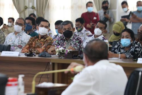 Wali Kota Ikuti Rapat Perencanaan Mobilitas Perkotaaan Berkelanjutan Mebidangro