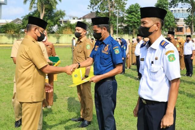 221 Pejabat Pengawas Dilantik, Diminta Bekerja Sesuai Dengan Ketentuan dan Peraturan Yang Berlaku