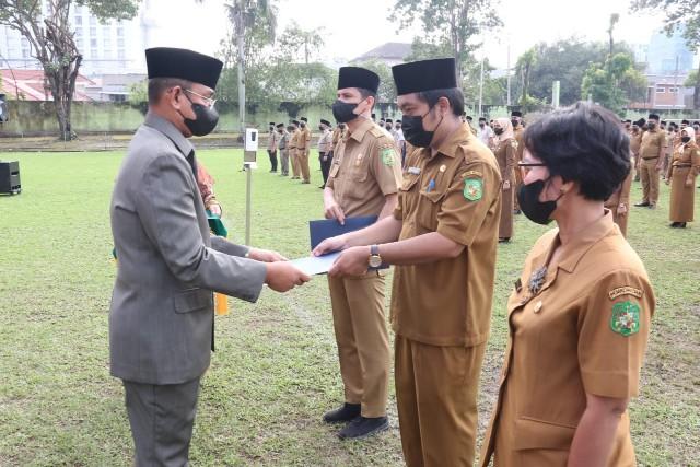 202 Pejabat Pengawas Di Lingkungan Pemko Medan Dilantik