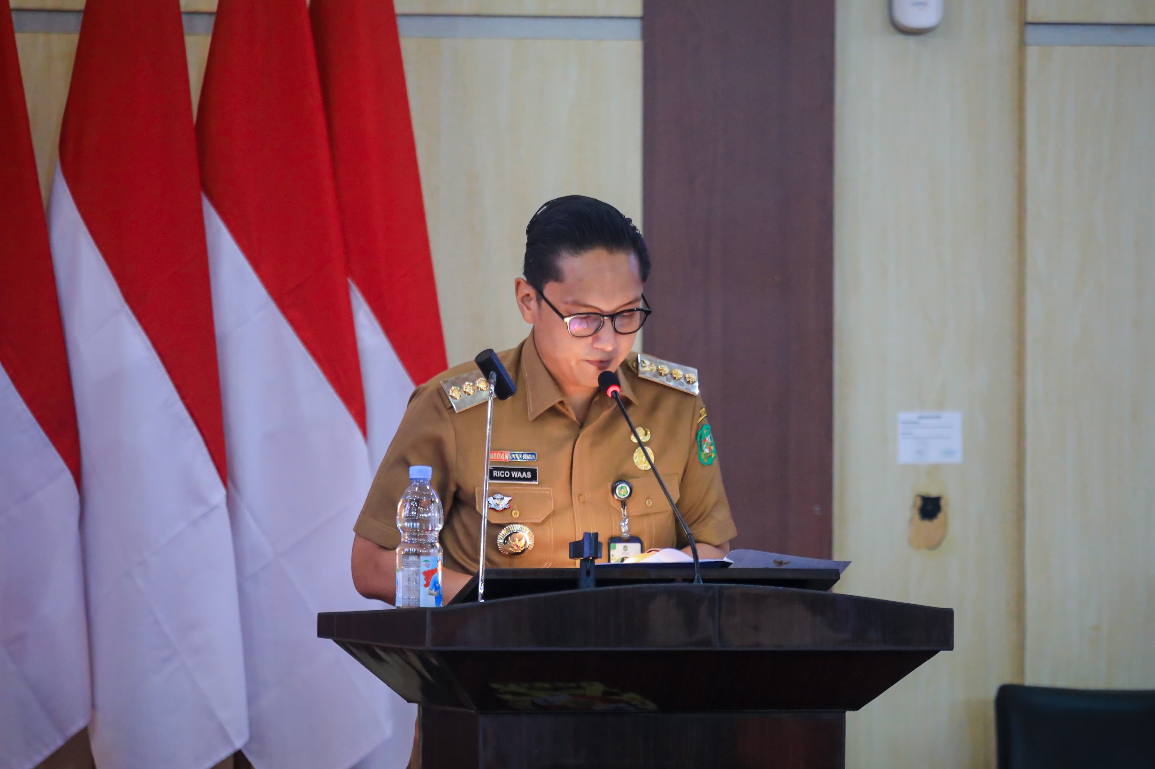 Paripurna DPRD Medan, Rico Waas Sampaikan Penjelasan Ranperda Kota Medan tentang Pencegahan dan Penanggulangan Kebakaran