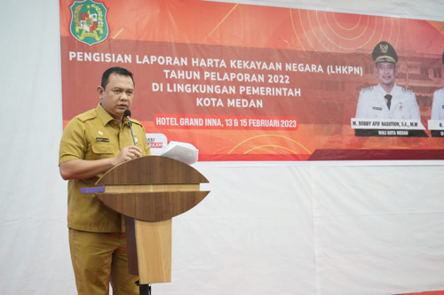 Pemko Medan Selenggarakan Bimbingan Pengisian LHKPN Tahun Pelaporan 2022