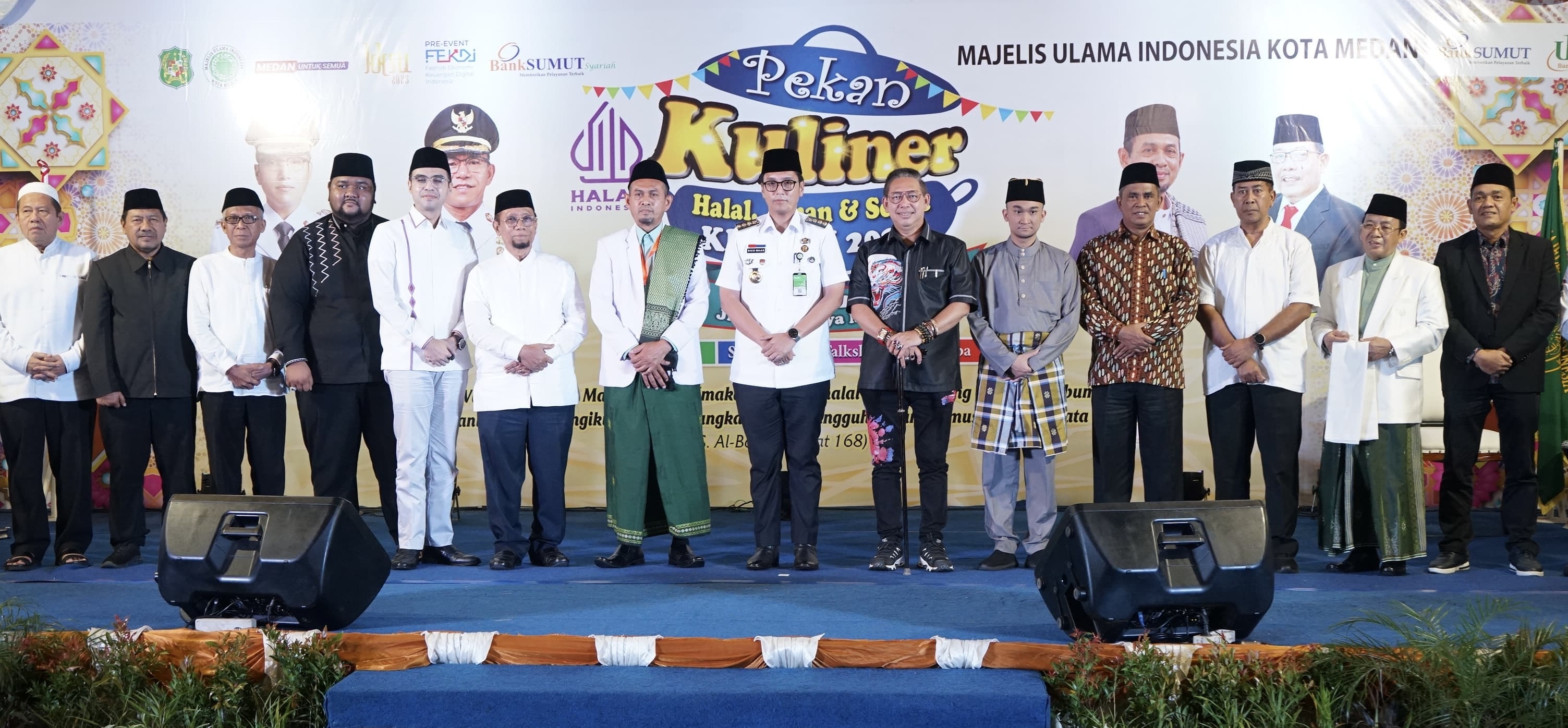 Khas IV 2025 Resmi Dibuka Wali Kota Medan, Rico Waas : Ikhtiar dalam Mempromosikan Kuliner Halal, Aman dan Sehat