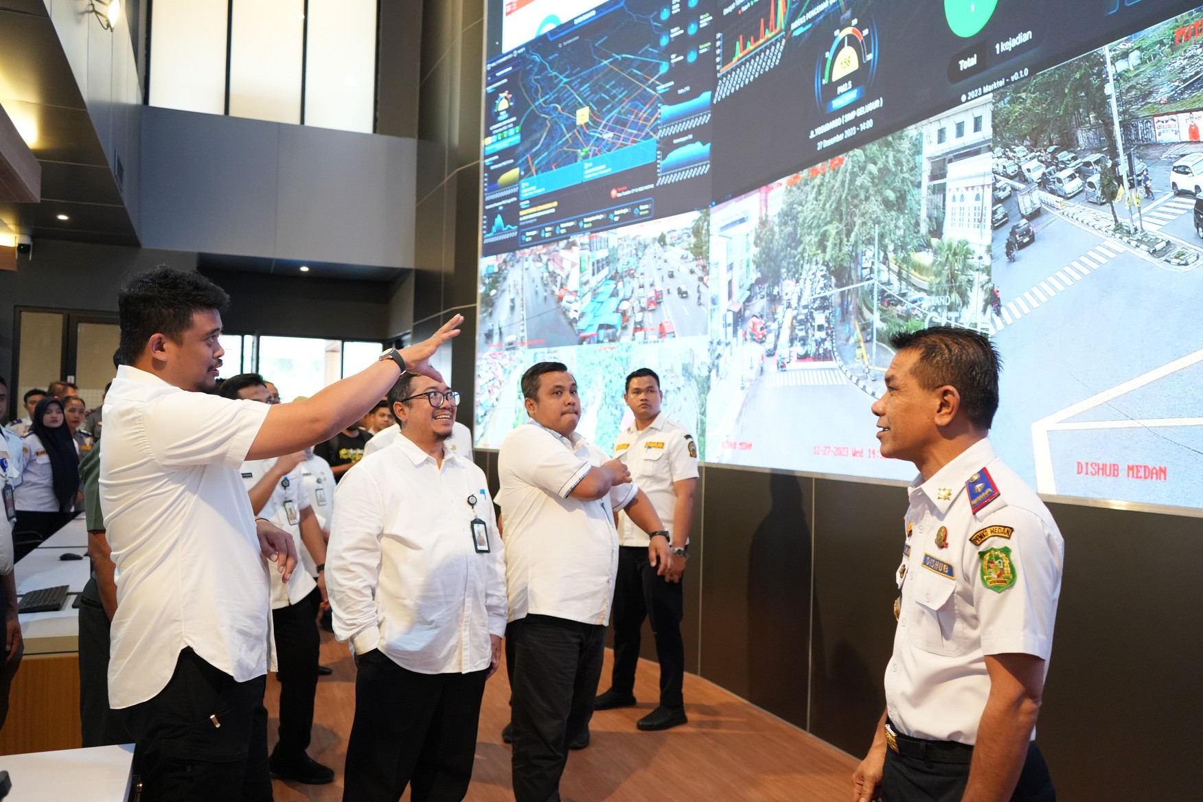 Hadirnya CC Room ITS, Wujudkan Medan Sebagai Smart City