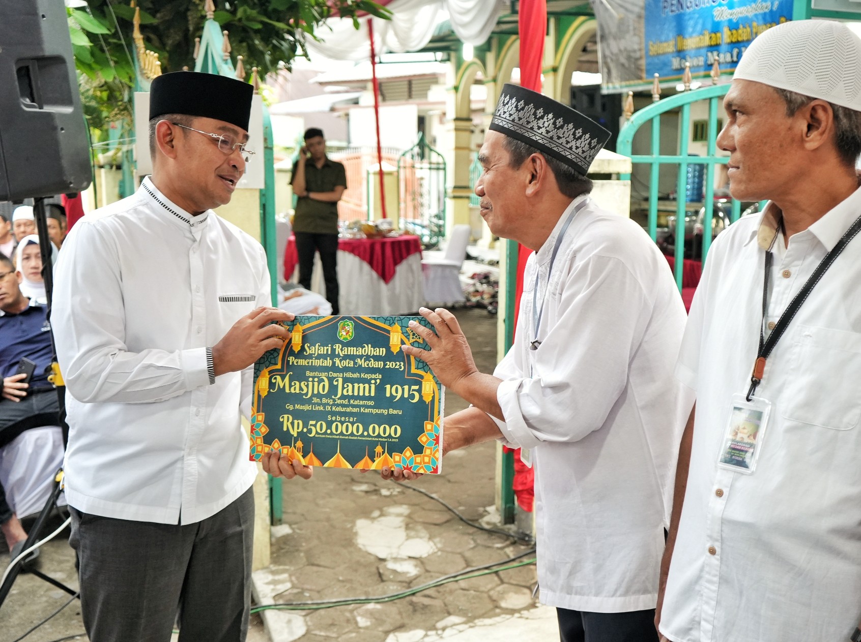 Melalui Safari Ramadan, Sekda Sampaikan Program Masjid Mandiri