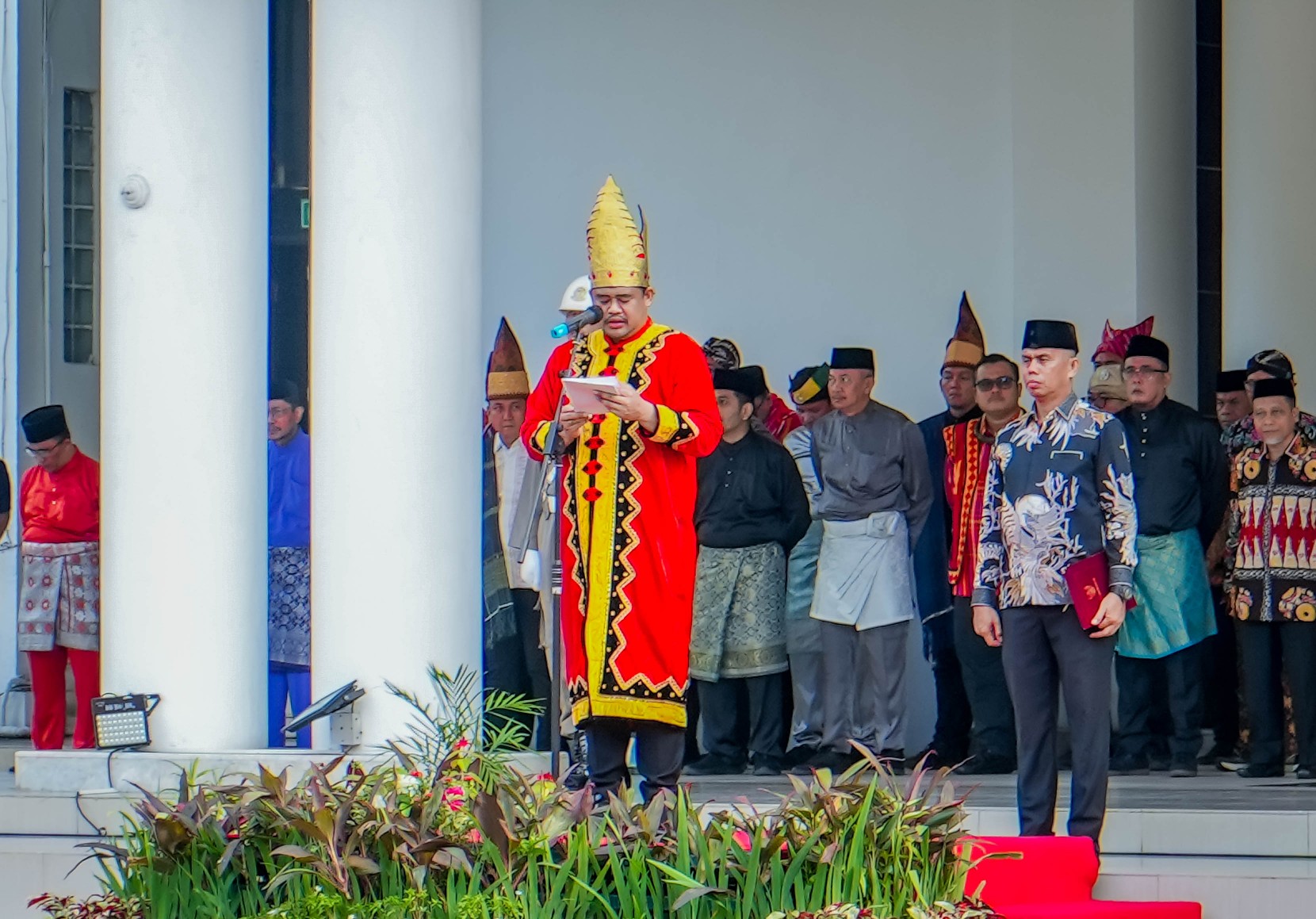 Pimpin Upacara Hari Lahir Pancasila, Bobby Nasution Ajak Masyarakat Manfaatkan Teknologi Komunikasi Aktualisasikan Nilai-nilai Pancasila