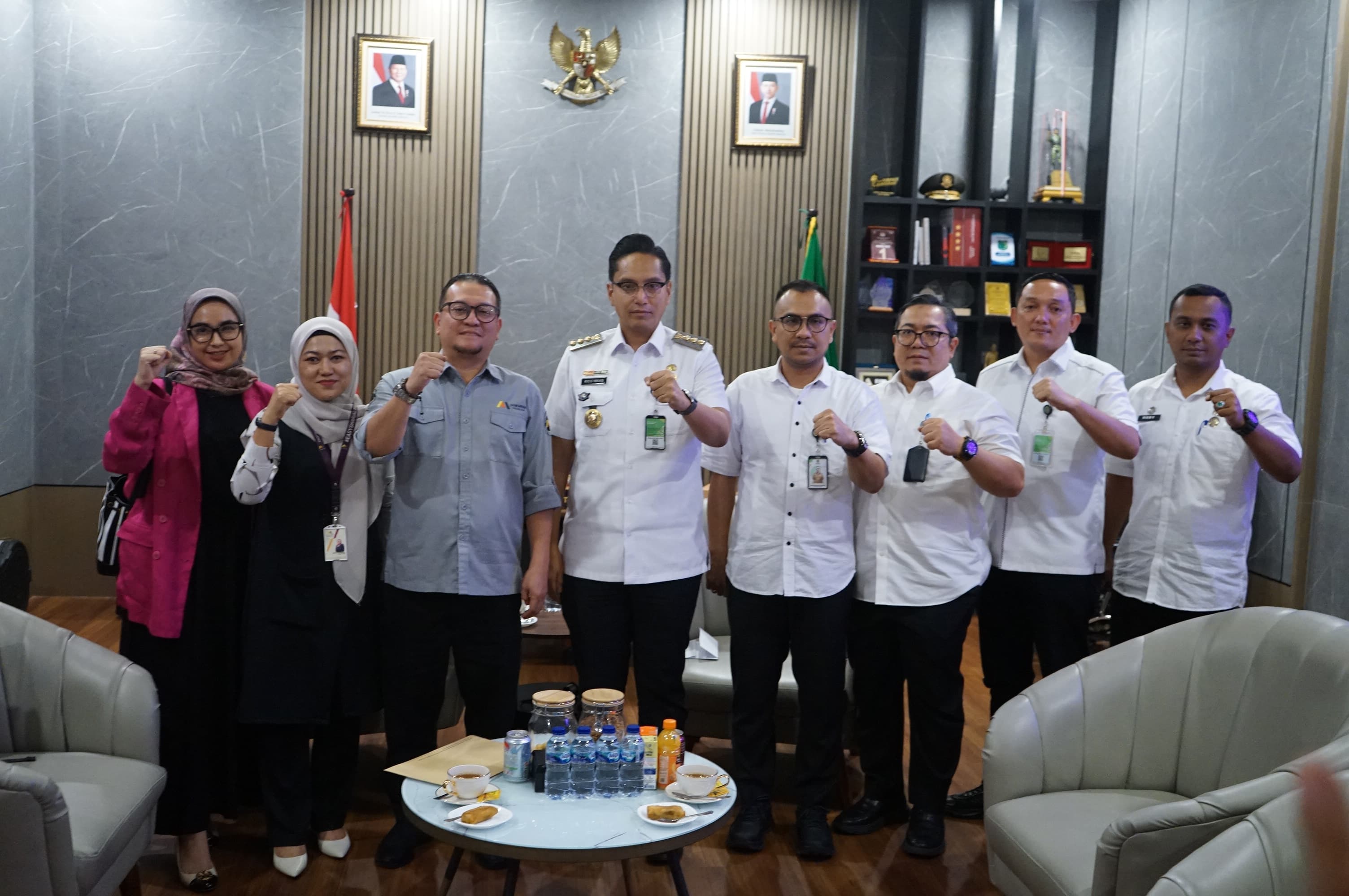Terima Audiensi Bank Mega Syariah, Rico Waas : Kolaborasi dengan Perbankan Harus Terus Dijaga