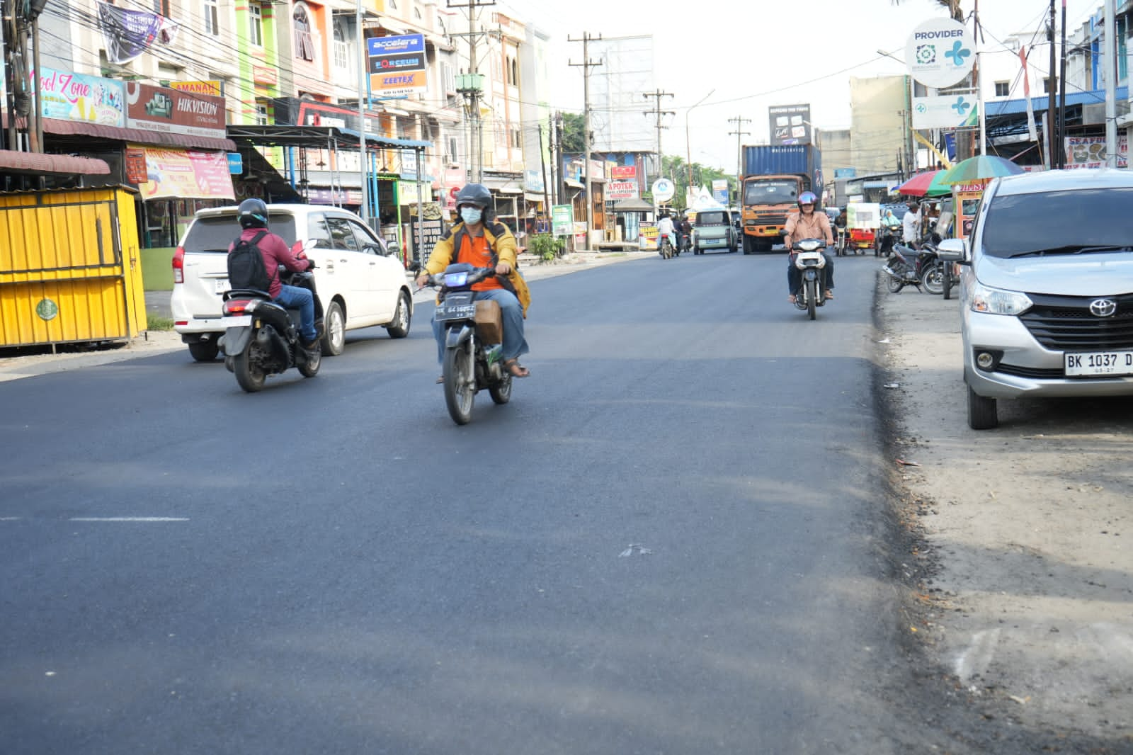 Jalan Marelan Raya Selesai Diperbaiki Bobby Nasution, Begini Tanggapan Warga