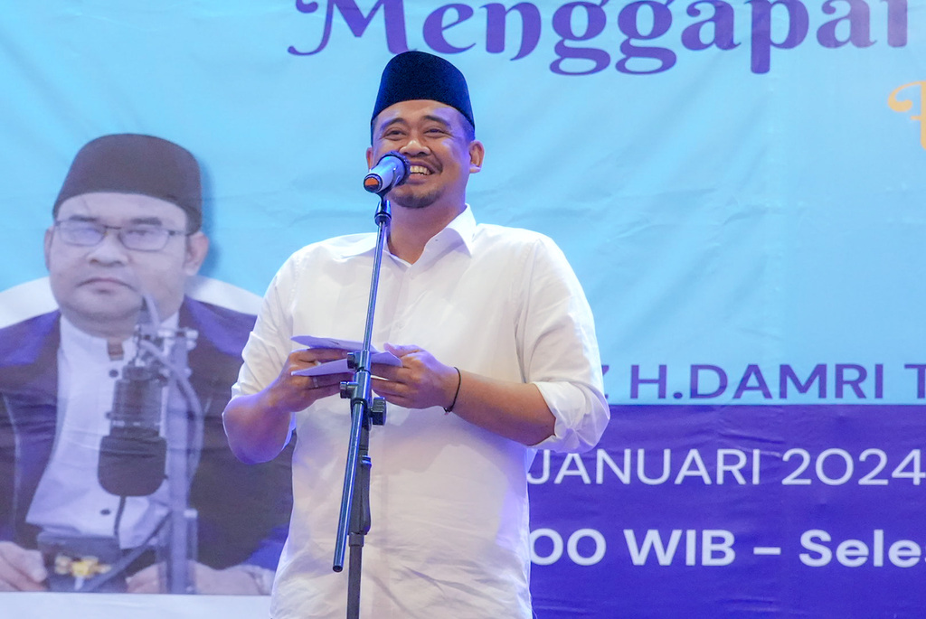 Di Pengajian Akbar Medan Barat dan Helvetia, Bobby Nasution: Siapa pun yang Terpilih, Medan Harus Tetap Adem, Tak Ada Perpecahan