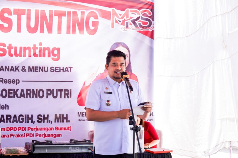 Sebagai Public Head Leader, Bobby Nasution Langsung Edukasi Masyarakat Cegah Stunting