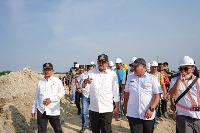 Minggu Depan Finishing Pemerataan Lahan Medan Islamic Centre Selesai