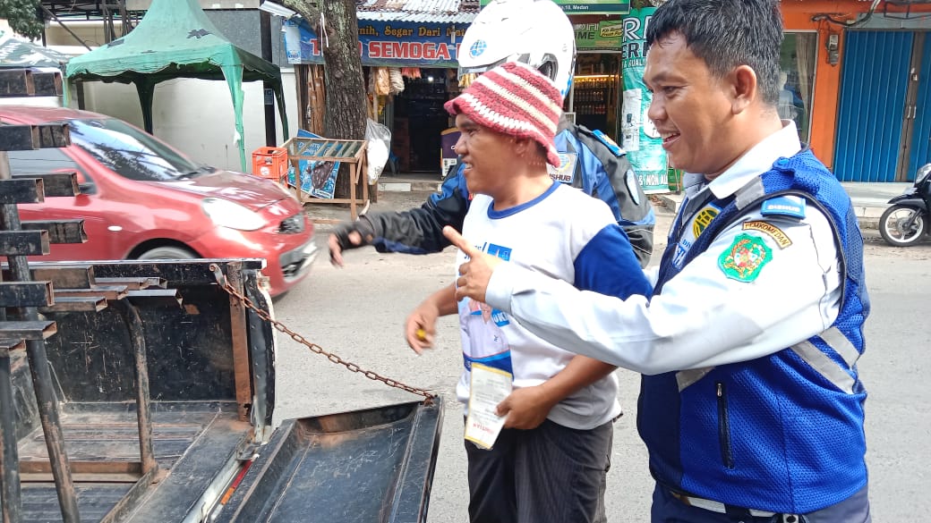 Pasca Penggratisan Parkir Tepi Jalan Non e-Parking, Dishub Medan Amankan Puluhan Orang Pelaku Pungli Parkir