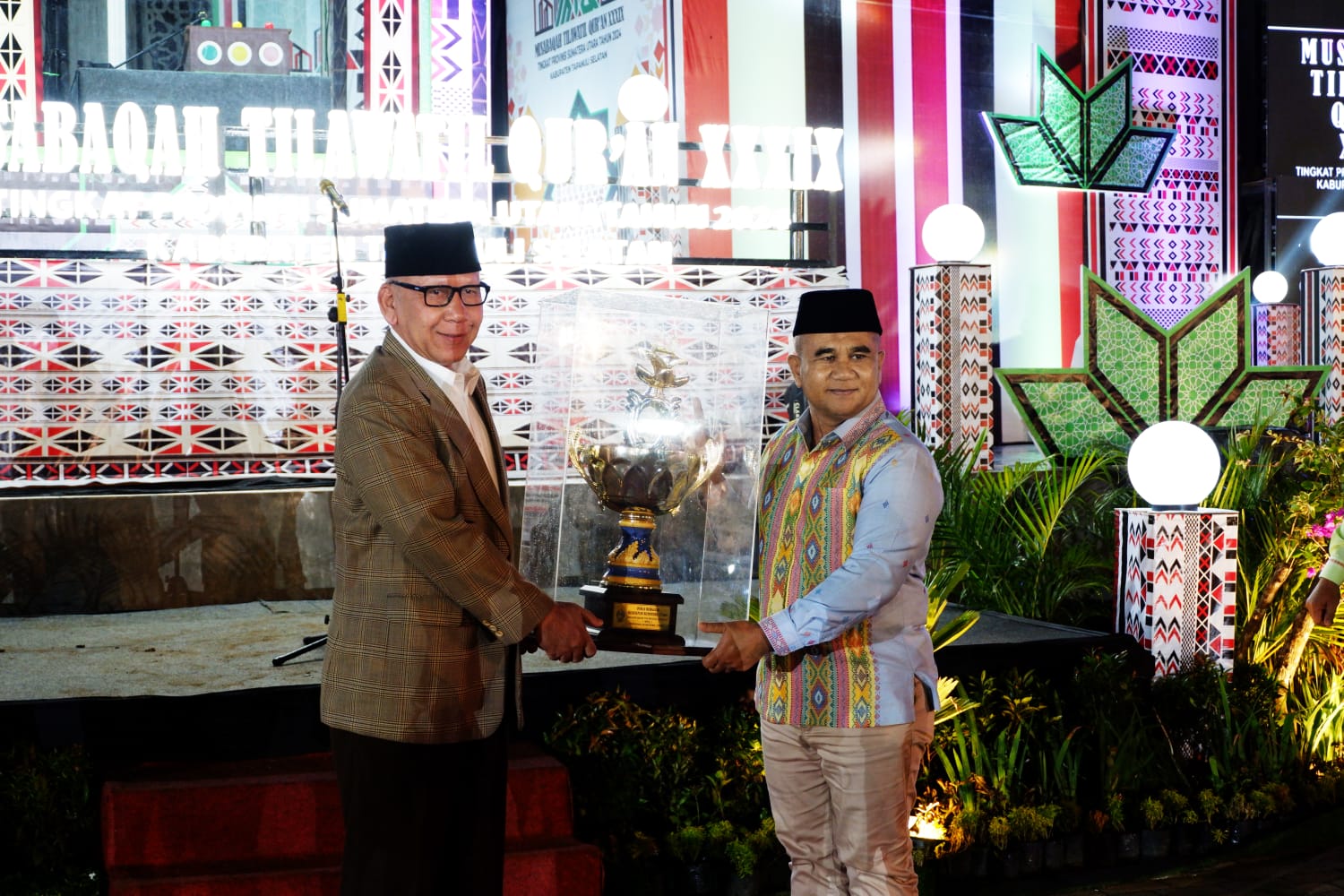 Kota Medan Kembali Juara Umum MTQ ke-39 Tingkat Provinsi Sumut 2024 di Sipirok