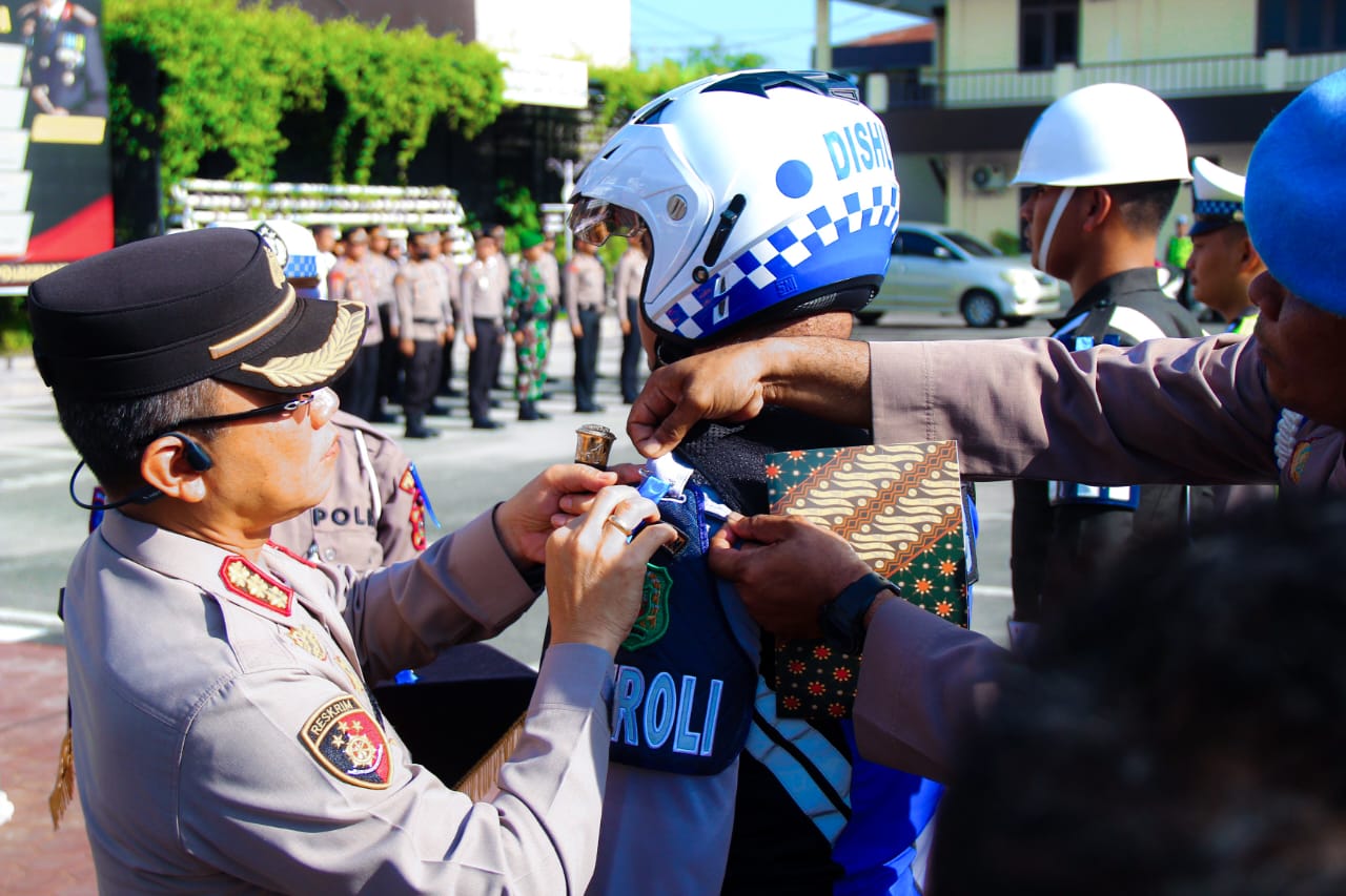 Bobby Nasution Ikuti Apel Gelar Pasukan Operasi Patuh Toba 2024