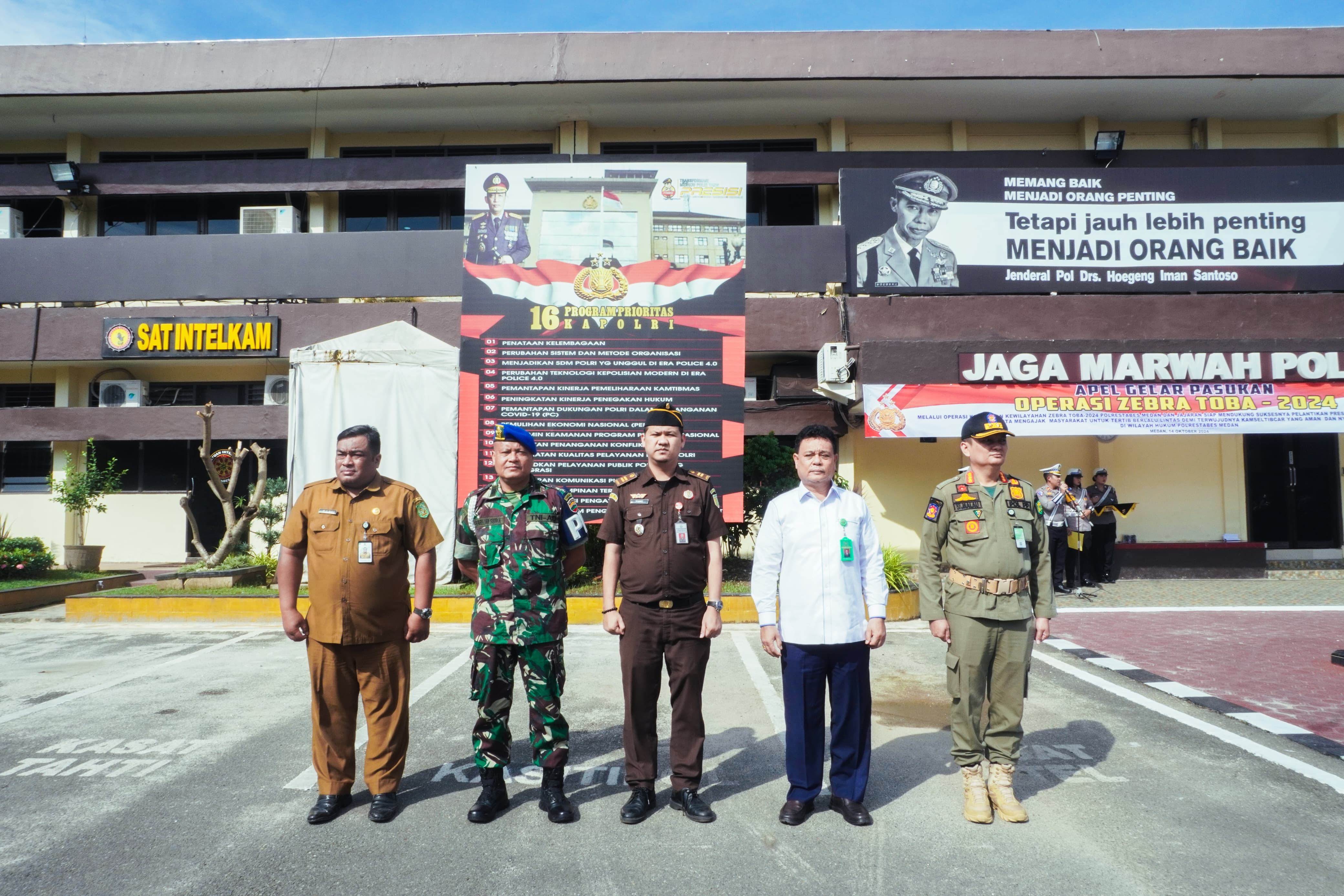 Ikuti Apel Gelar Pasukan, Pemko Medan Dukung Operasi Zebra Toba 2024