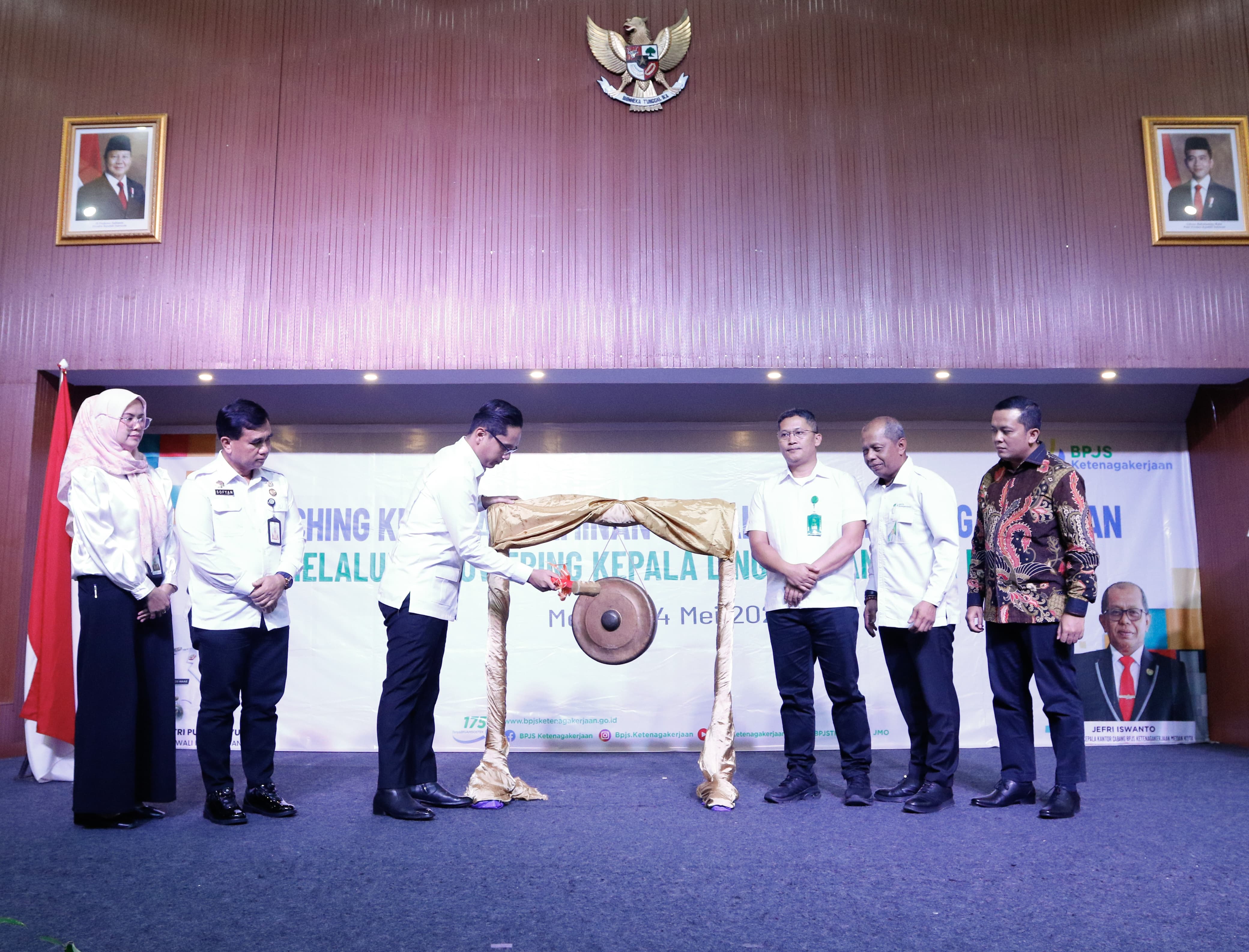 Banyak Keuntungan yang Diperoleh, Rico Waas Minta Setiap Kepling Ajak 25 Warganya Ikut BPJS Ketenagakerjaan